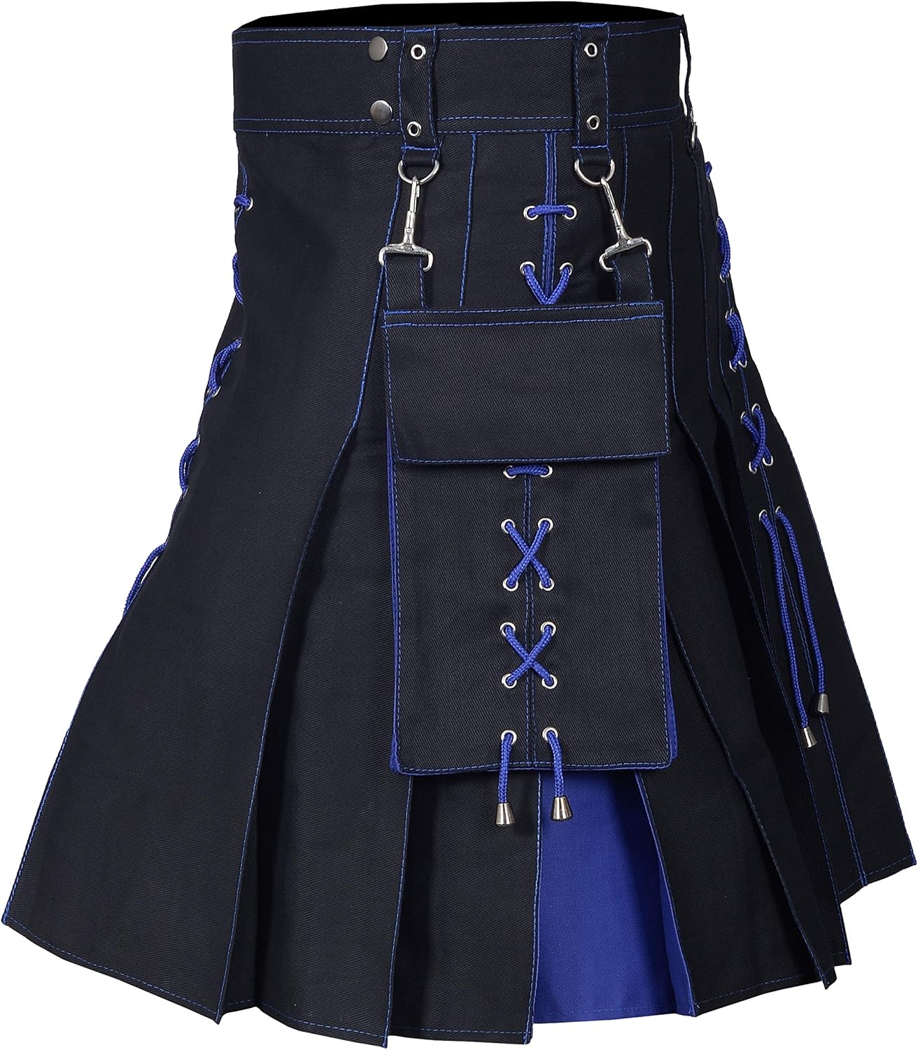 CLOUD KILT" Kilt for Men, Modern Scottish Utility Jeans Hybrid Kilt