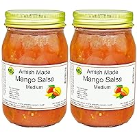 Vista 19 de Amish Salsa - Tarros de 2-16 onzas (Mango Mild)