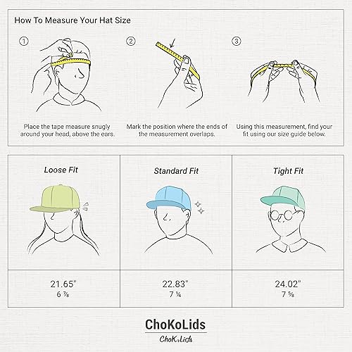 Miniatura 7 de CHOK.LIDS Flat Bill - Gorra de béisbol de malla de ala plana para hombres y mujeres, ajustable, con cierre a presión