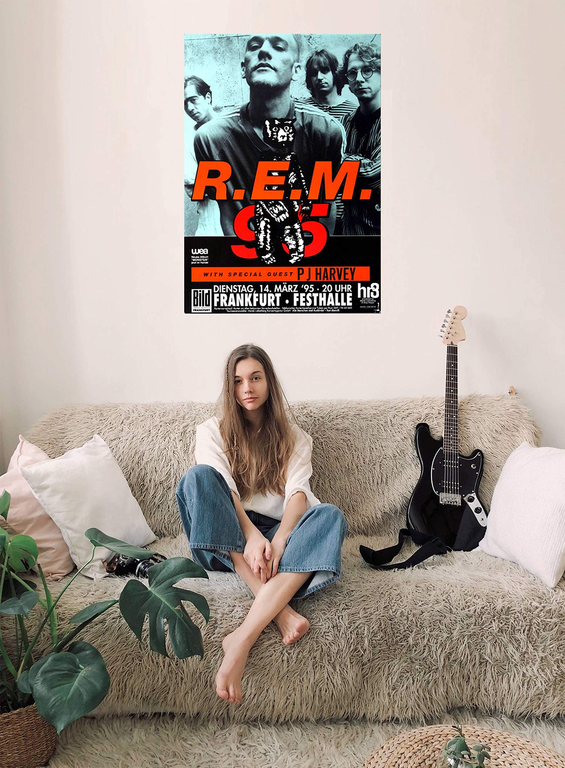 R E M - Monster 1995 - Poster, Concertposter, Concert : Amazon.co