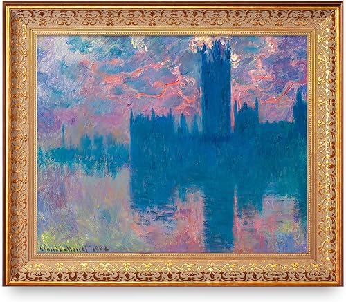 Miniatura 105 de A&T ARTWORK Antibes Seen from The Salis Gardens de Claude Monet Las Obras de Arte Clásico Mundial Reproducciones, Impresiones de Arte en Lienzo