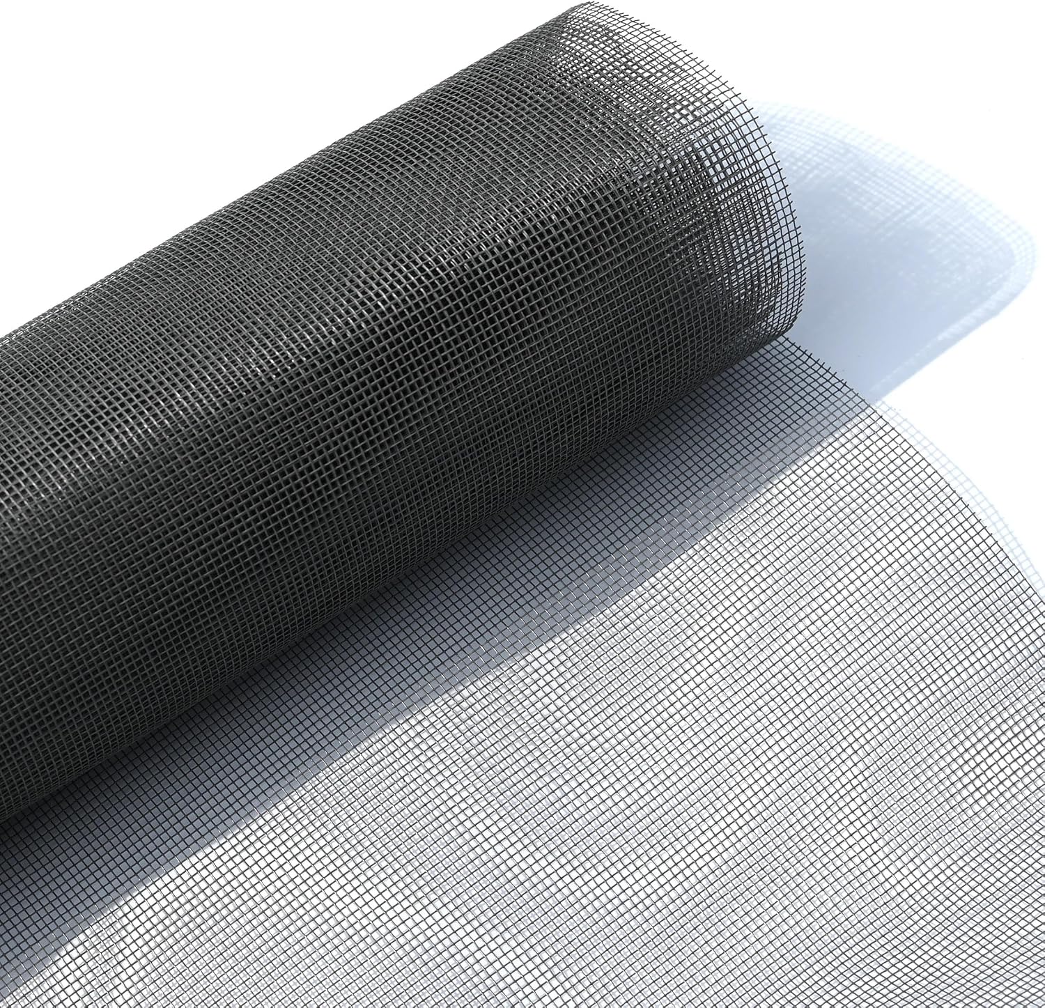 Telo Zanzariera Nera 150x200 cm, Fibra di Vetro Rinforzata
