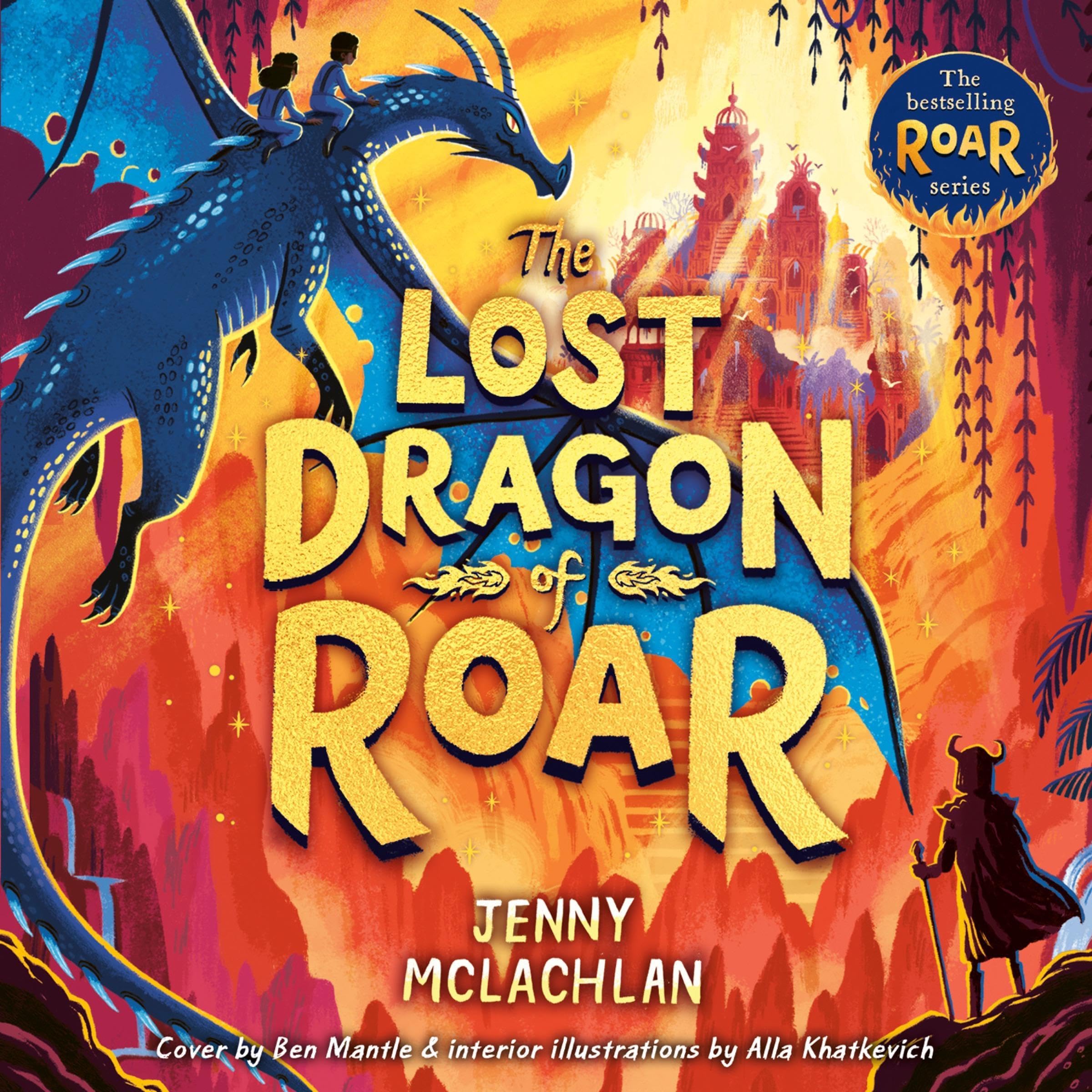 Cover art for The Lost Dragon of Roar