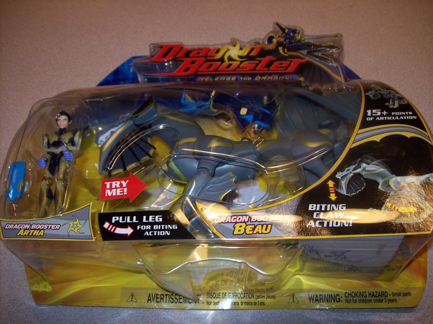 Figurine Racing Dragon Booster – Artha – Jakks Pacific – Occasion