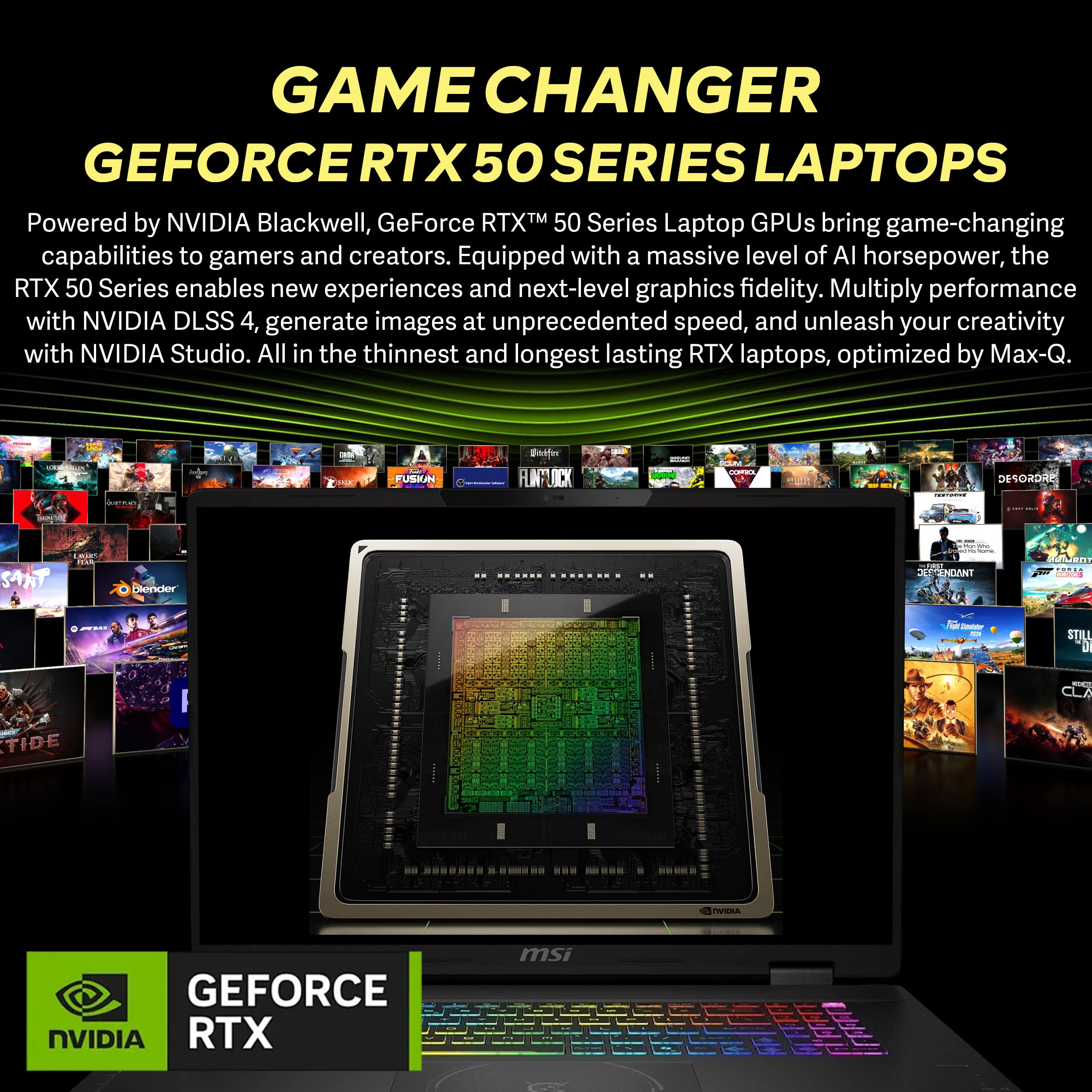 msi Crosshair 18 HX AI 18" QHD+ 240Hz Gaming Laptop, Intel Ultra 9 275HX, NVIDIA RTX 5070 8GB GDDR7, 32GB DDR5, 2TB Storage (1TB SSD + 1TB Docking Station), tastiera retroilluminata RGB, Windows 11