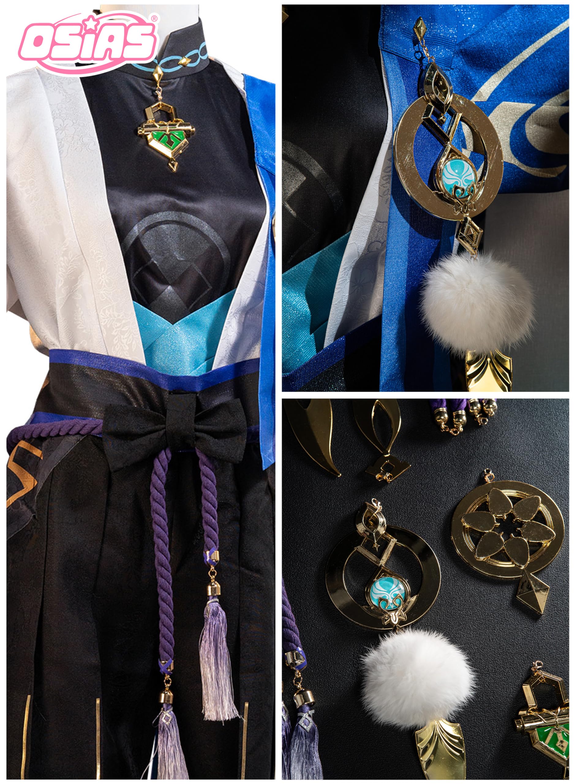 OSIAS Upgraded Edition Genshin Impact Wanderer Cosplay Costume