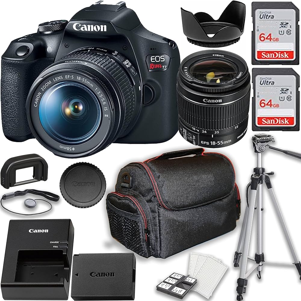 Canon EOS REBEL T7 一眼レフカメラ Amazon | Canon EOS Rebel T7 デジタル一眼レフカメラとレンズ