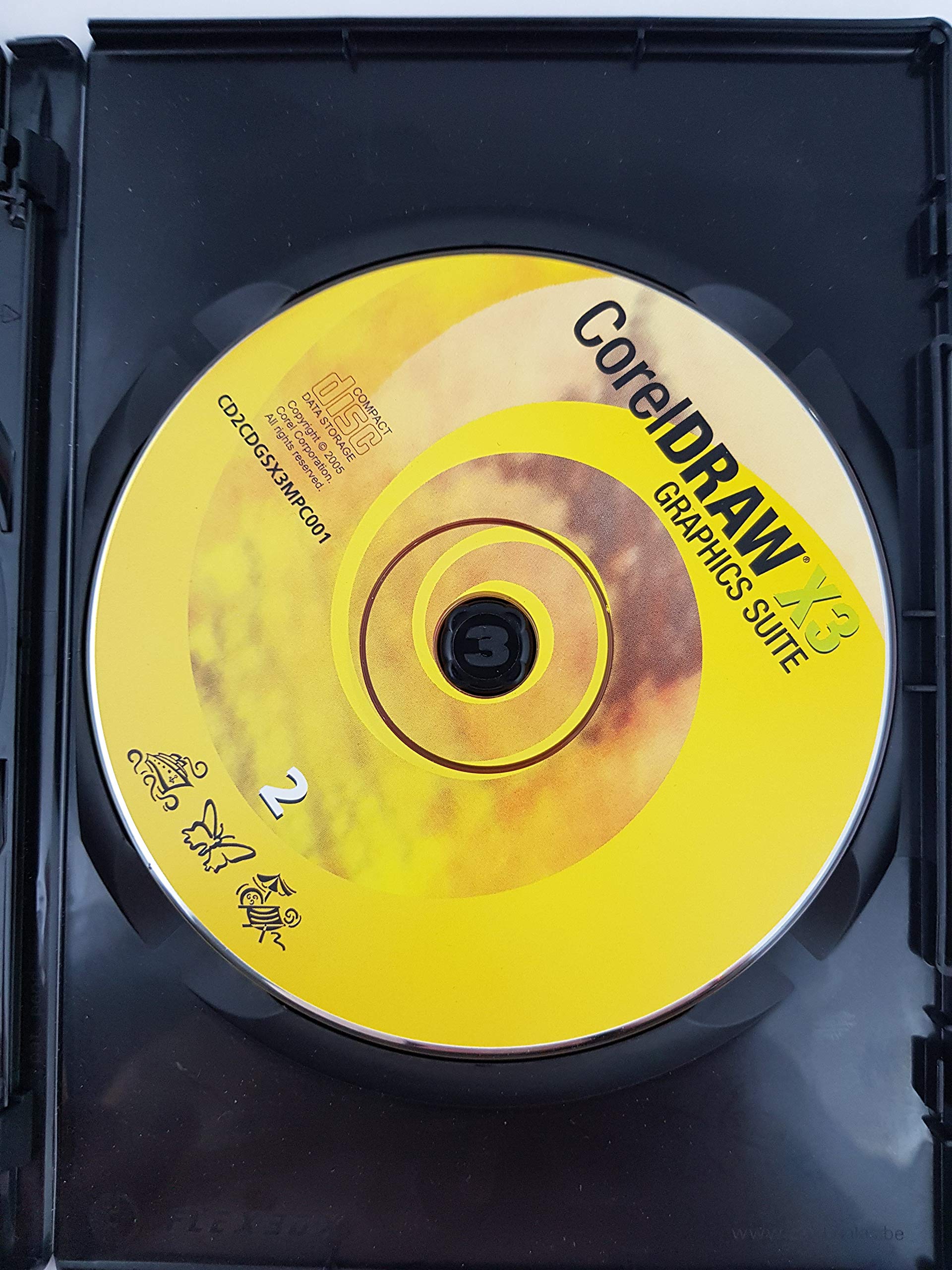 Corel Draw Graphics Suite x3 EDU dt. CD