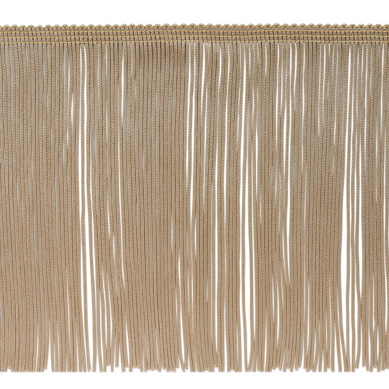 Expo International Trims by the Yard 6" Chainette Fringe Trim | Beige | (5 yard cut)