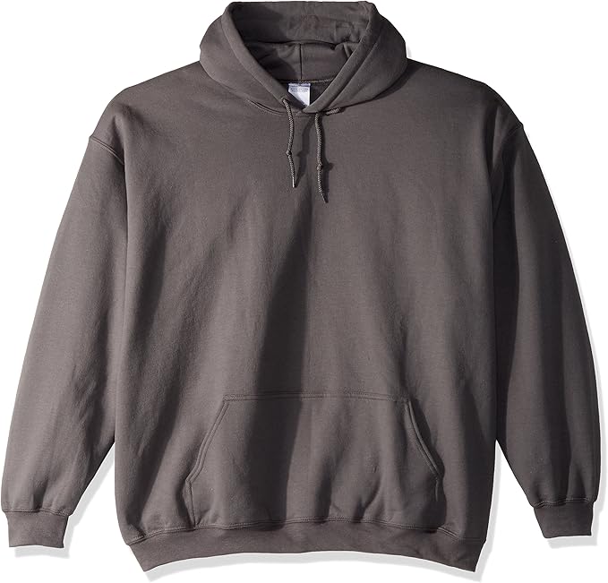 gildan charcoal grey moletom com capuz