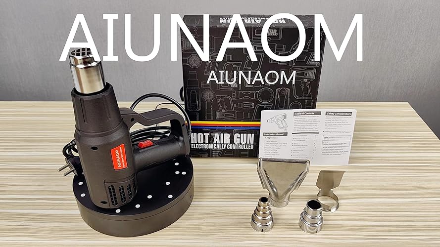 Bild 6 - Heißluftfön 2000W, Heißluftpistole mit Stufenloser Regulierung 50-650°C, 2 Luftstufen für Heizung, Entfrostung, Schweißen