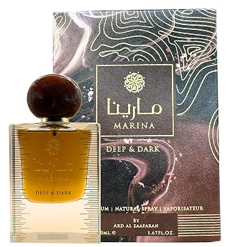 Ard Al Zaafaran Marina Deep & Dark Eau De Parfum Spray, 1.7 Ounce Unisex