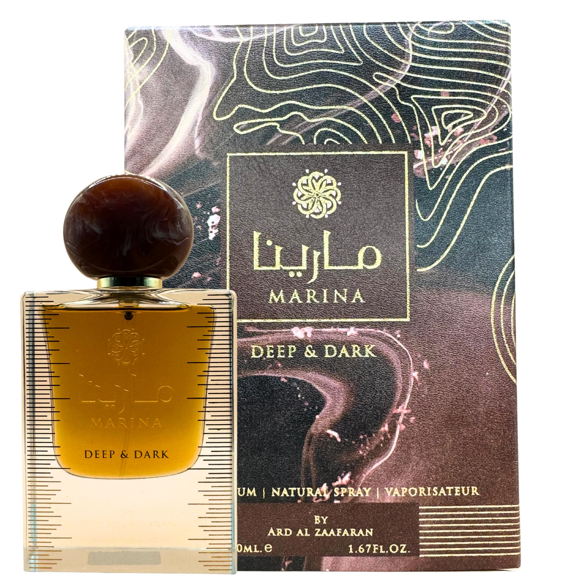 Marina Deep & Dark 50 ml Eau De Parfum Spray by Ard Al Zaafaran | Women’s Perfume | Long Lasting
