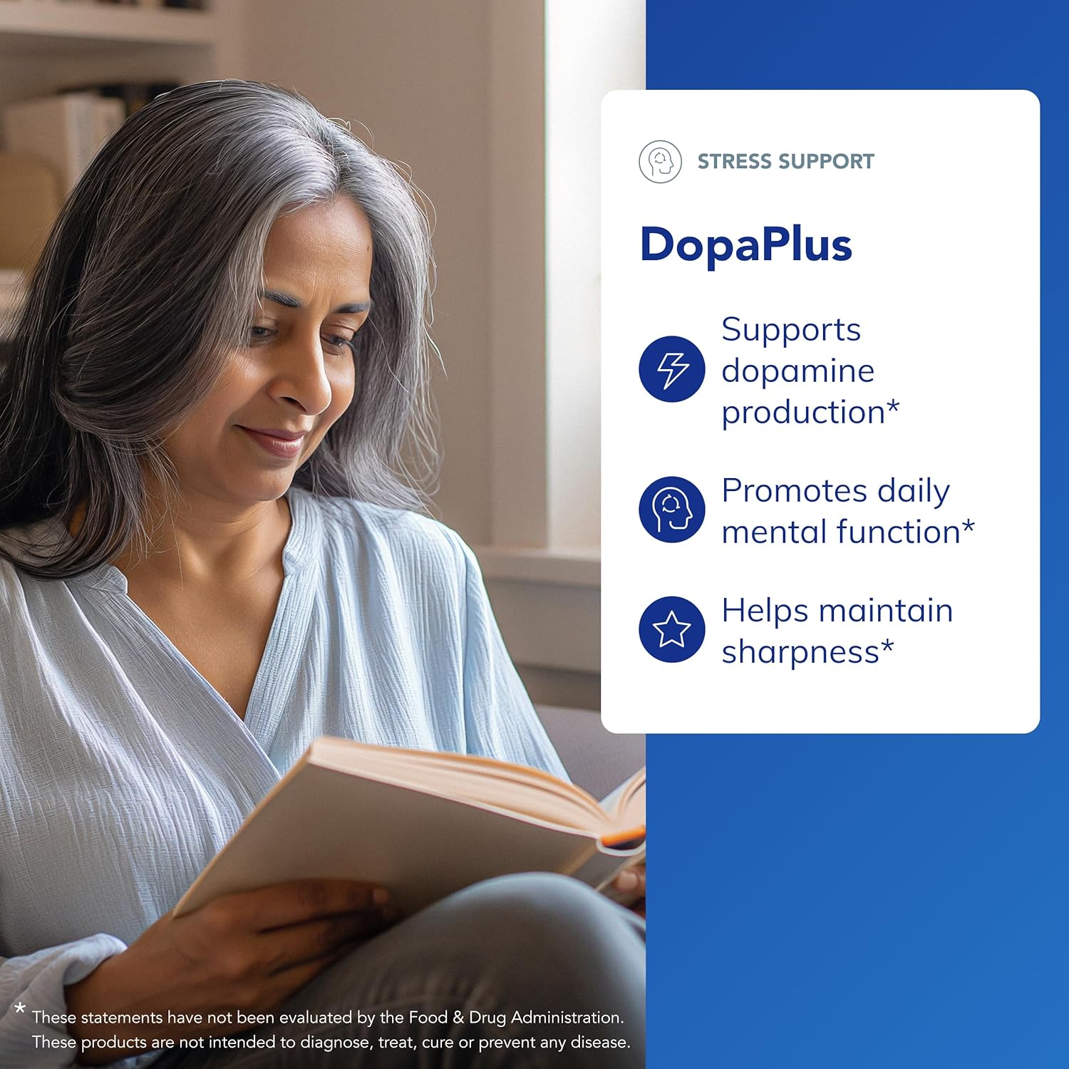 Pure Encapsulations DopaPlus - Supports Dopamine Production - for Daily Brain Function* - with Folate, Vitamin B6 & L-5-MTHF - Non-GMO & Vegan - 180 Capsules - Image 3