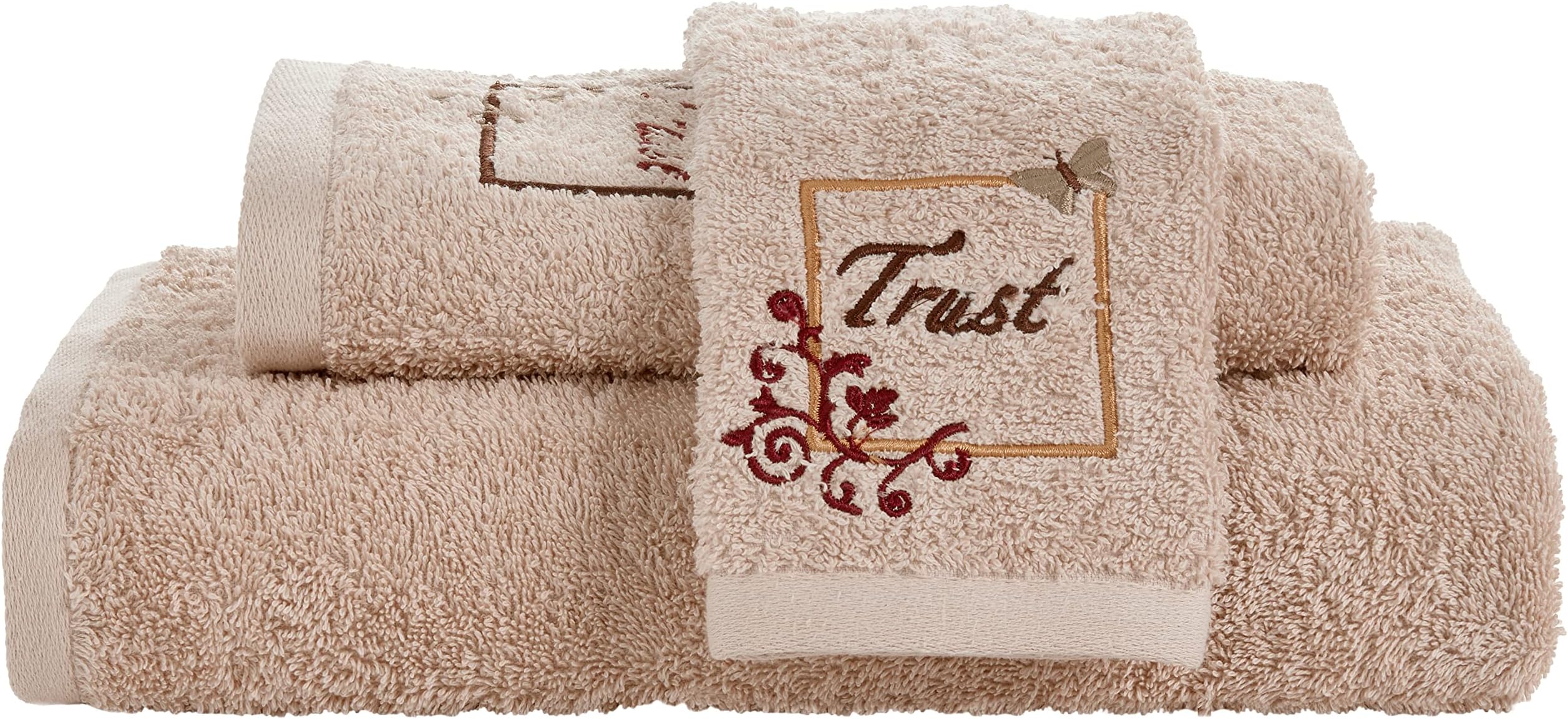 SKL Home Butterfly Grace Towel Set (3-Piece)