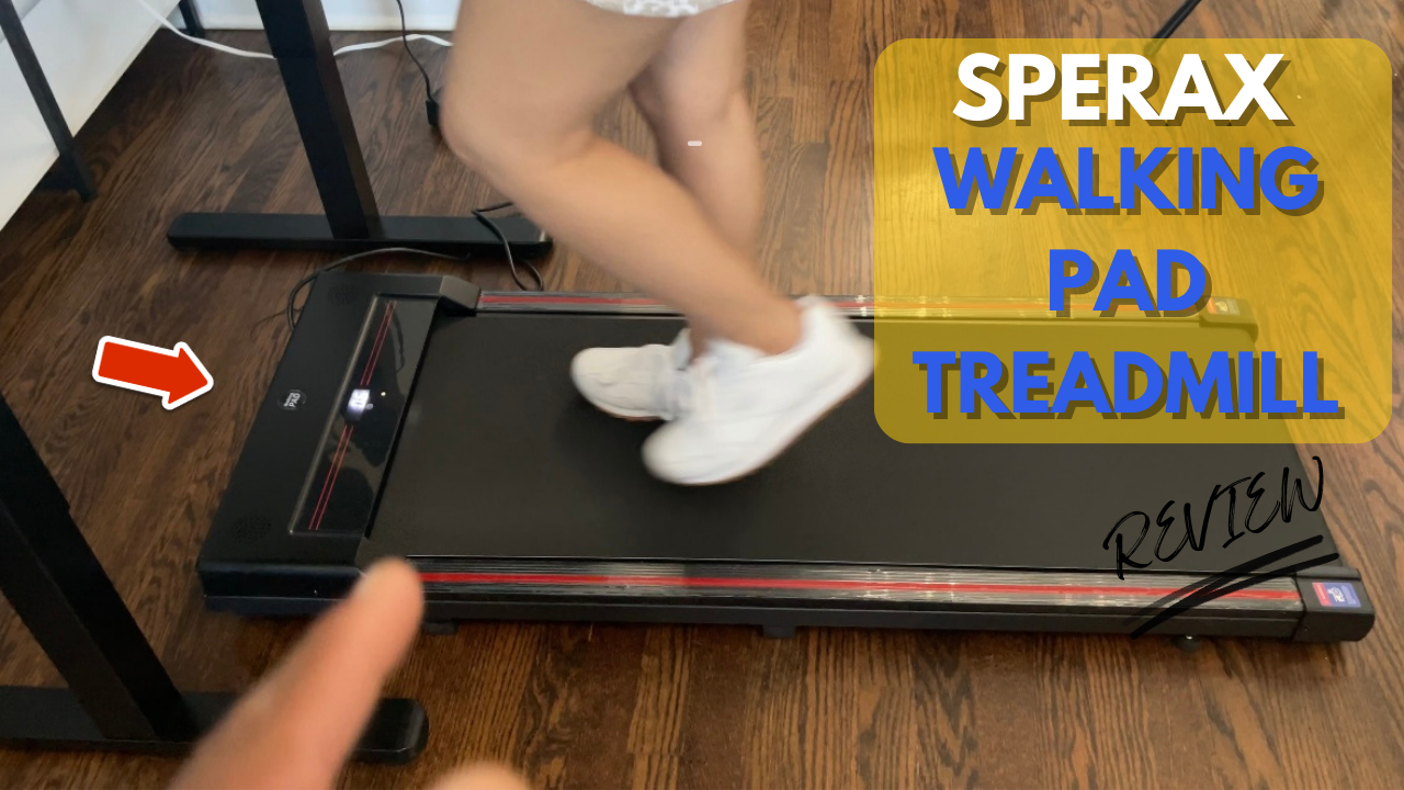 Watch Sperax Walking Pad Review & Demo - Durable And Portable on