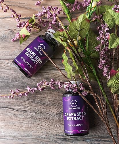 Miniatura 5 de MRM Nutrition Extracto de semilla de uva | Circulación | Antioxidantes | Antienvejecimiento | Sin gluten + vegano | 100 porciones