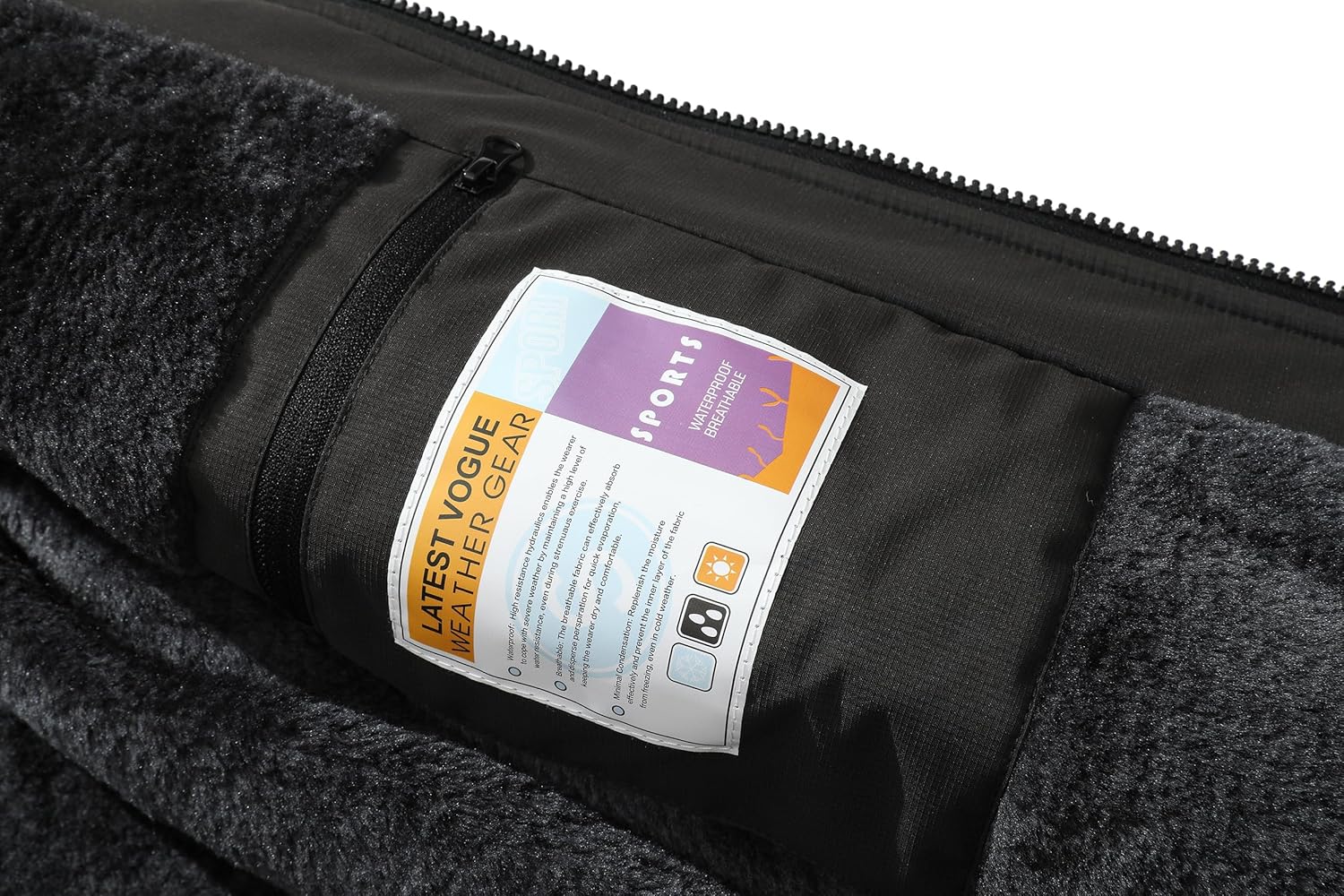 Women's Snowboarding Jacket Waterproof Winter Ski Coat Rainwear Hooded Windproof Outerwear - Image 6