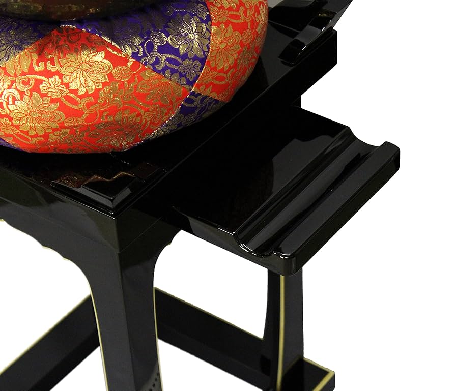 飾り台 丸台 仏像台 置台 花台 りん台 木魚台 黒塗 楽天市場】りん台 リン台 丸型 PC 丸りん台 ため色 無地 4.5号