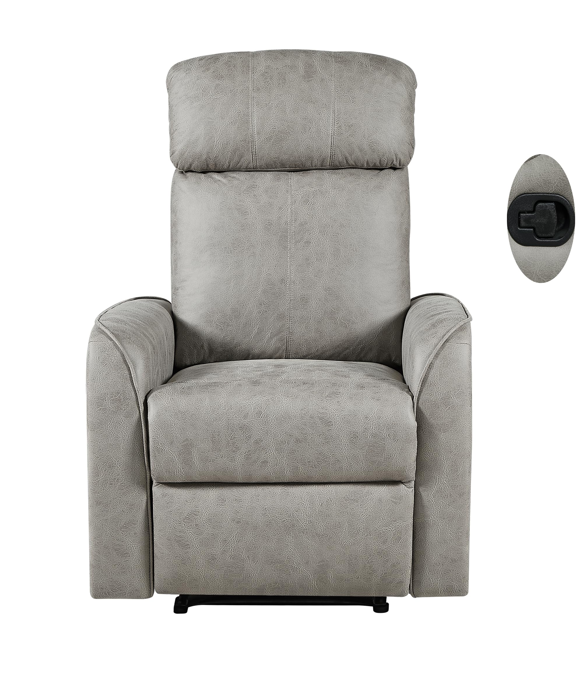 Living Room Recliner Chair,Adjustable Backrest Function Sofa Chair, Ideal for Home Theater, Reading - Ergonomic Seating,Soft Cushions, Breathable Fabric,Easy Assembly