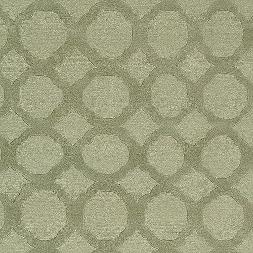 Miniatura 5 de Martha Stewart Collection by SAFAVIEH - Alfombra de área de seda y lana cuadriculada, 5 pies 6 pulgadas x 8 pies 6 pulgadas, color niebla MSR5368C