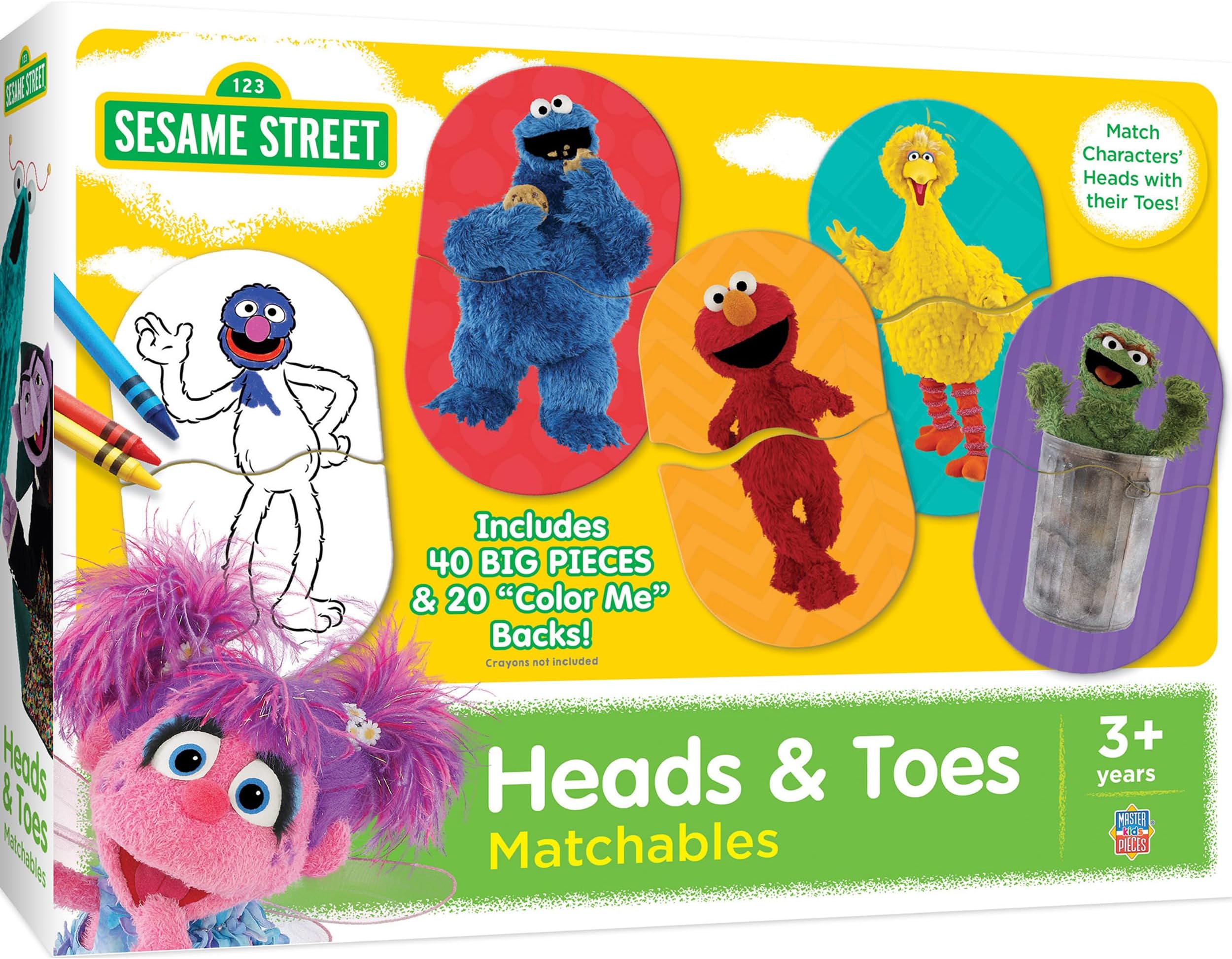 Kids Games - Sesame Street Heads & Toes Matching Game - Fun and Educational - Laugh and Learn