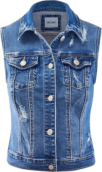 plus jean vest