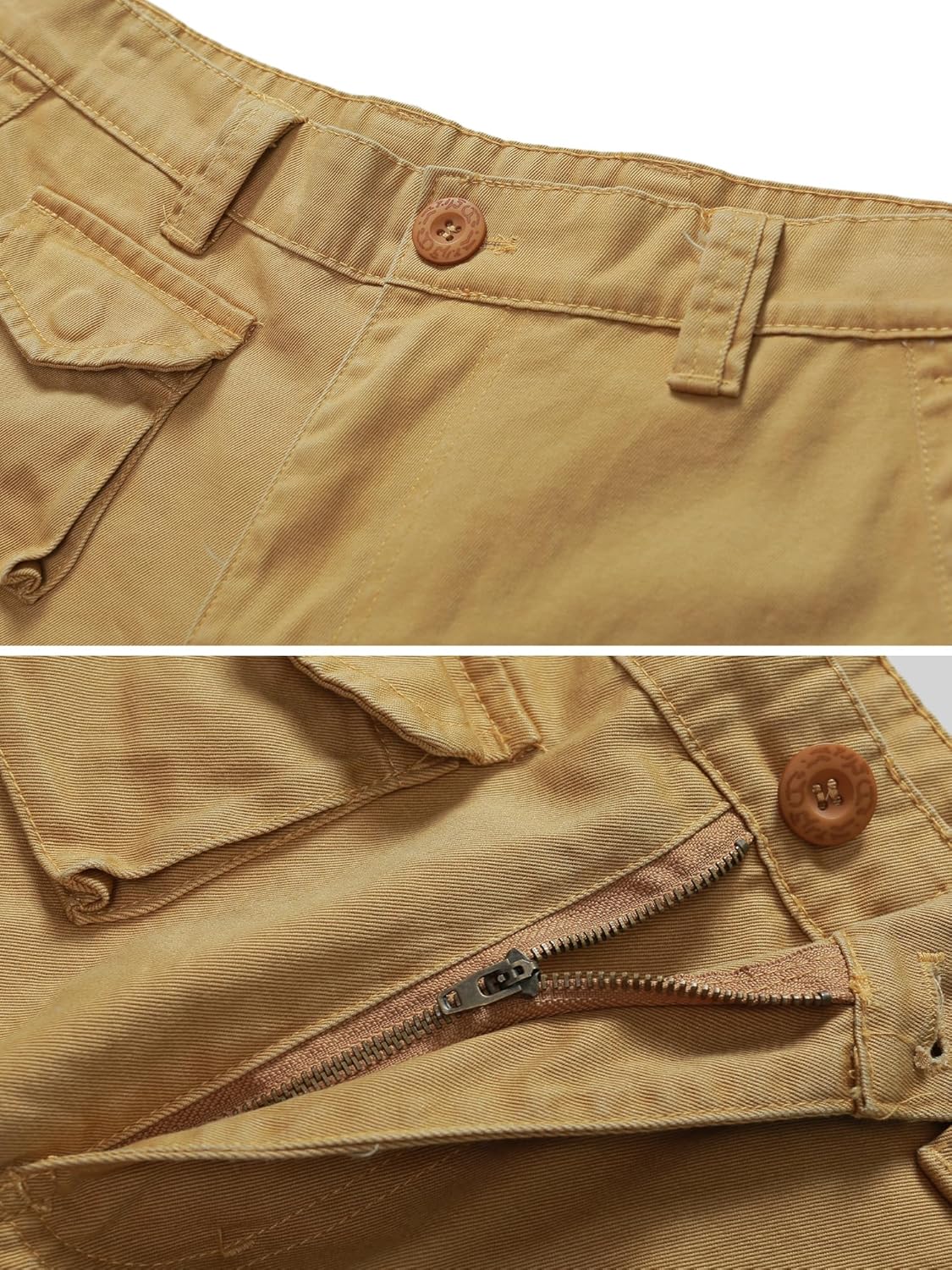 Cargo Shorts for Men Cotton Casual Wild Outdoor Work Shorts with Multi-Pockets - Image 4