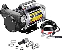 Vista 8 de Bomba de transferencia de aceite de combustible de gasolina autocebante de 12V DC con bombeo reversible para gasolina, diesel, queroseno y más