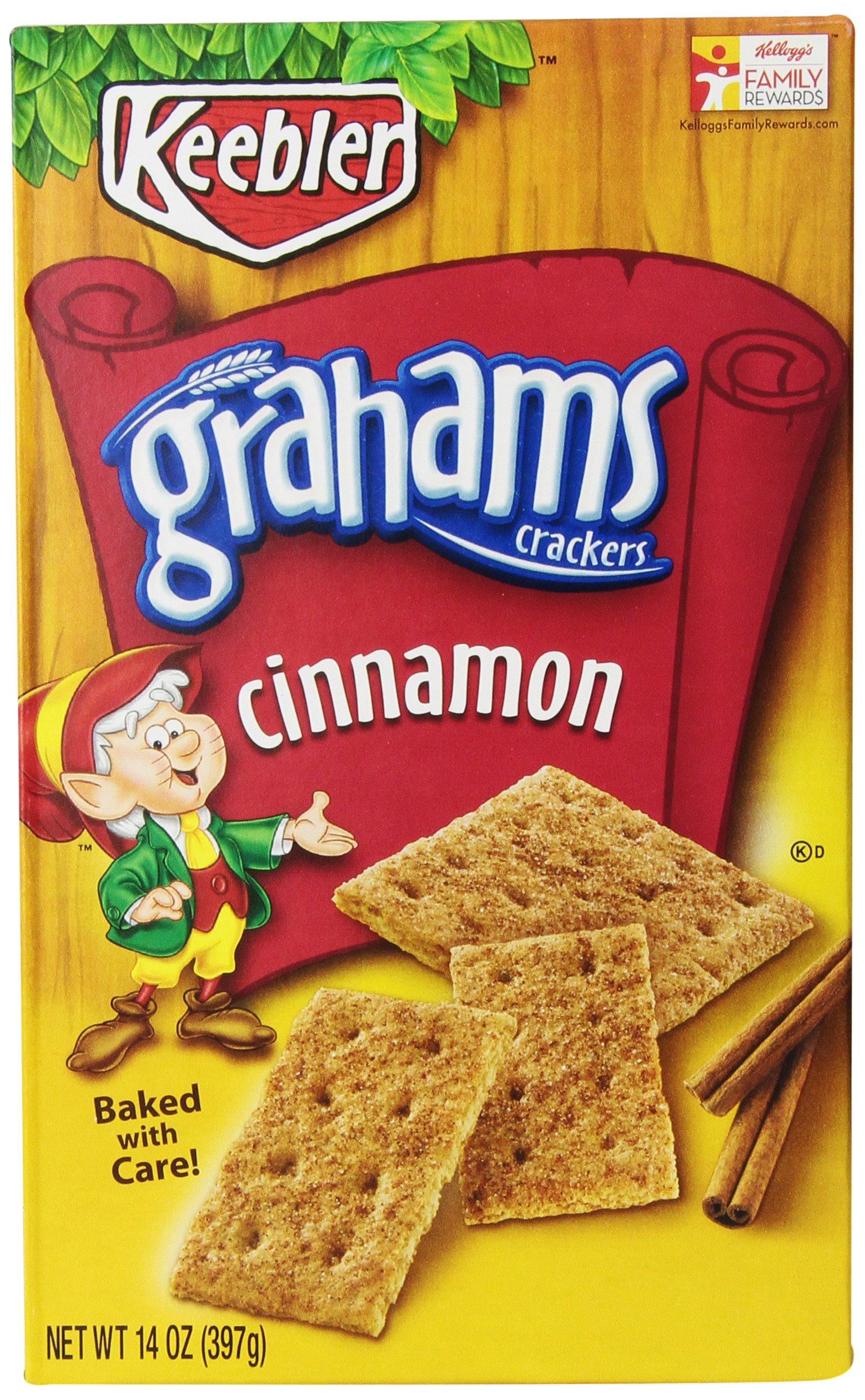 Buy Keebler Cinnamon Graham Crackers, 14Ounce Boxes (Pack of 6) Online