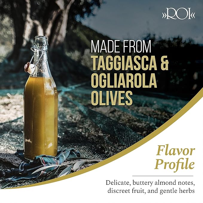 ROI Aceite de Oliva Extra Virgen Taggiasca de Liguria 1 L miniatura 7