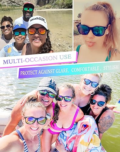 Miniatura 4 de Dwenarry Party Sunglasses Bulk Adult Retro Plastic Sunglasses Pack of 12 Vintage Sunglasses Party Favors for men women