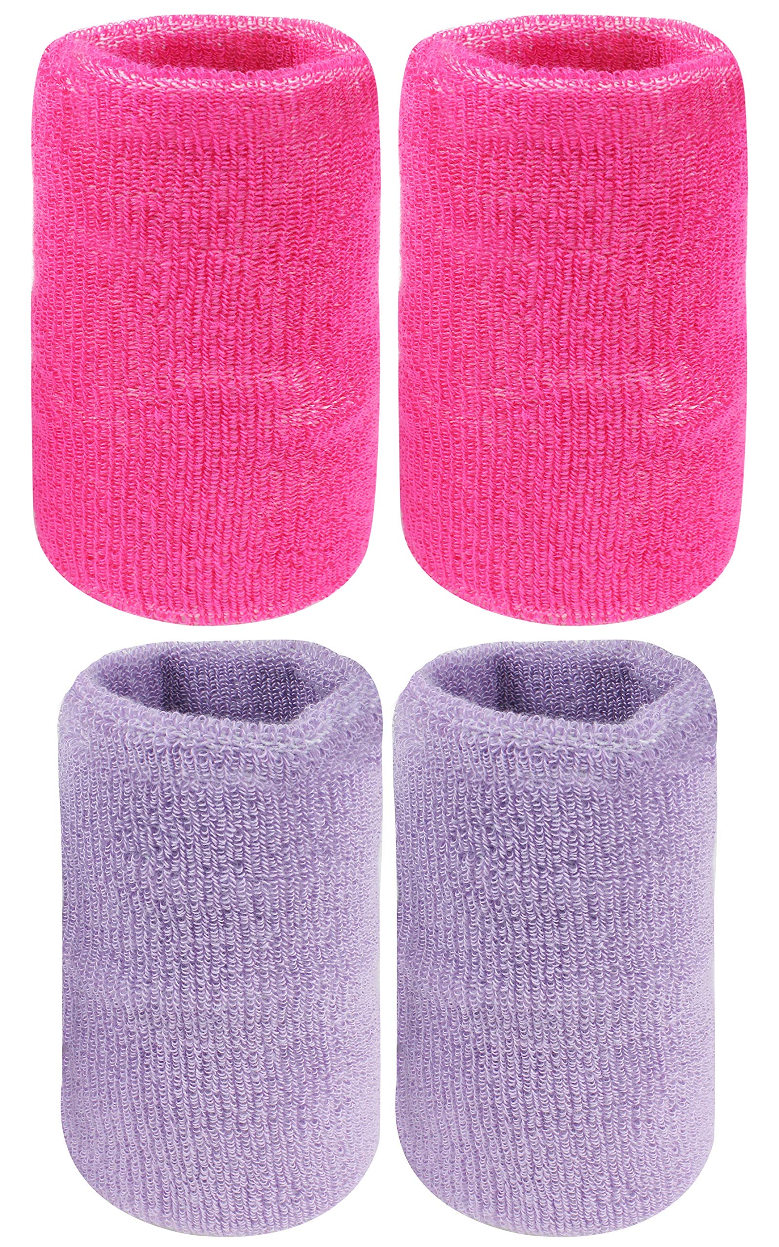 Neska Moda Womens Pink and Purple Cotton Wrist Band-WB06andWB15 (B07SB14YF7) Amazon Price History, Amazon Price Tracker