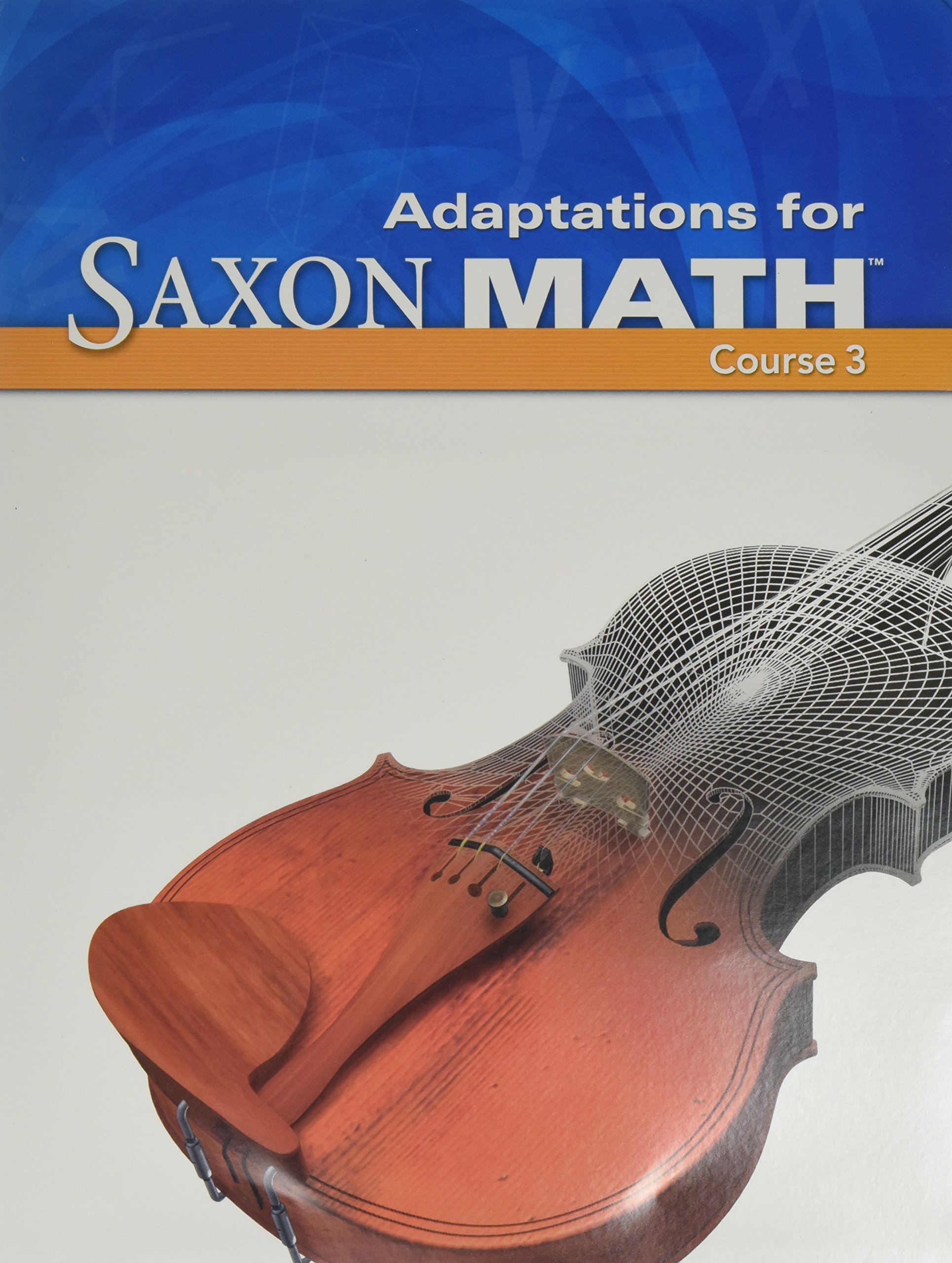 Saxon Math Course 3: Classroom Package, Adaptation