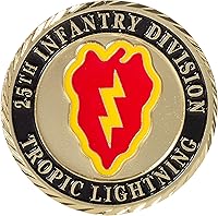 Vista 8 de Moneda de desafío Old Ironsides del Ejército de los Estados Unidos 1ª División Blindada