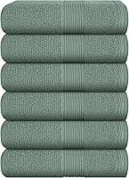 Vista 49 de Belizzi Home: Juego de 2 toallas grandes de baño de algodón de alta calidad, 35x70 pulgadas, algodón 100% puro, ideal para uso diario, ultrasuave