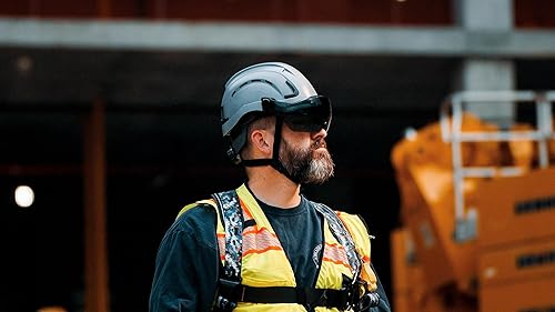 Miniatura 4 de Defender Safety Visera H2, clasificación ANSI Z87+, antivaho y antiarañazos tintadoopciones transparentes,