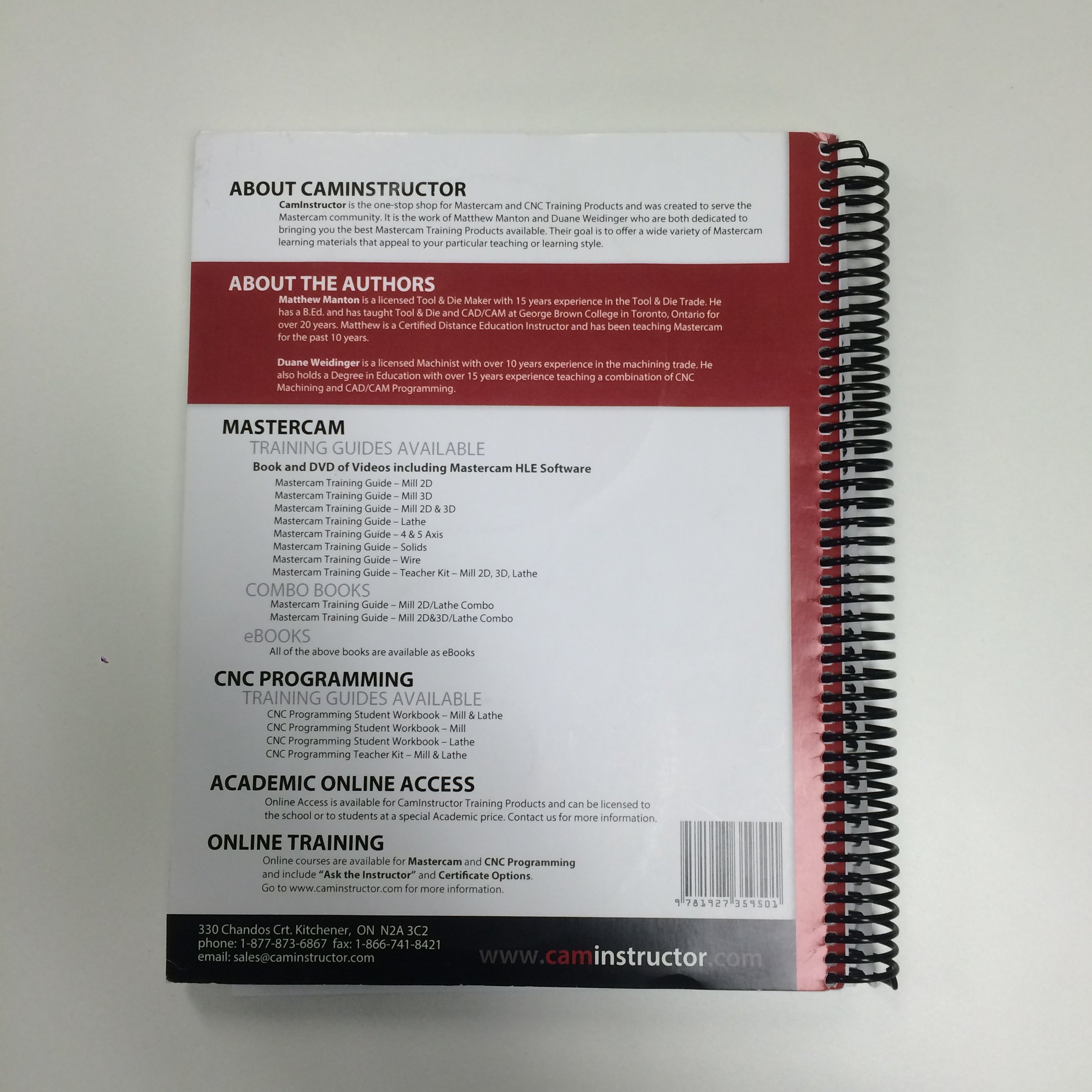 Mastercam X8 Training Guide - Mill 3D