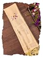 DEVANGI Women's Woven Banarasi Silk Dupatta/Chunni For Women, Floral Print 1 Meter Wide and 2.3 Meter Length Printed Des