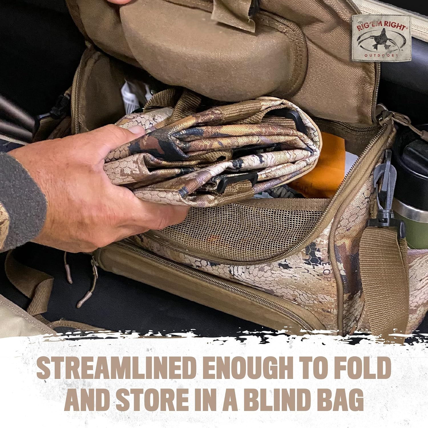 Rig'Em Right Waterfowl Express Gun Sleeve 600D Water-Repellant Outer Shell, Lightweight, adjusts to fit Guns up to 56" Long