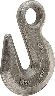 Indusco 47400226 Grade 40 Carbon Steel Eye Grab Hook, 1/2