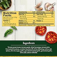 Vista 2 de Classico Salsa de pasta de espaguetis de tomate asado al fuego y ajo (tarro de 24 onzas)