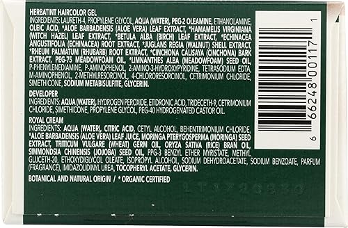 Miniatura 7 de Herbatint, Color de cabello rubio caoba, 4.56 onzas líquidas