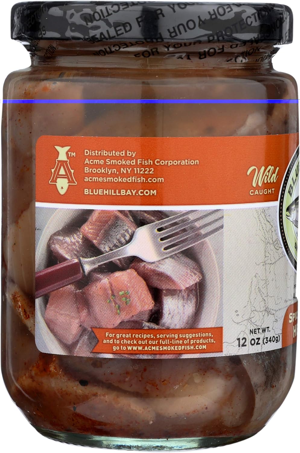 BLUE HILL BAY Spiced Matjes Herring, 12 OZ