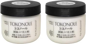 Seiwa Tokonole Leather Finish Burnishing Gum 120g Clear Leathercraft 2 Set