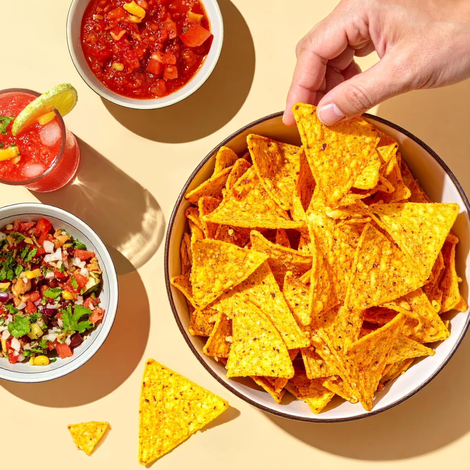LATE JULY Snacks Jalapeno Lime Tortilla Chips, 6 Oz Bag (Pack of 4) image 5