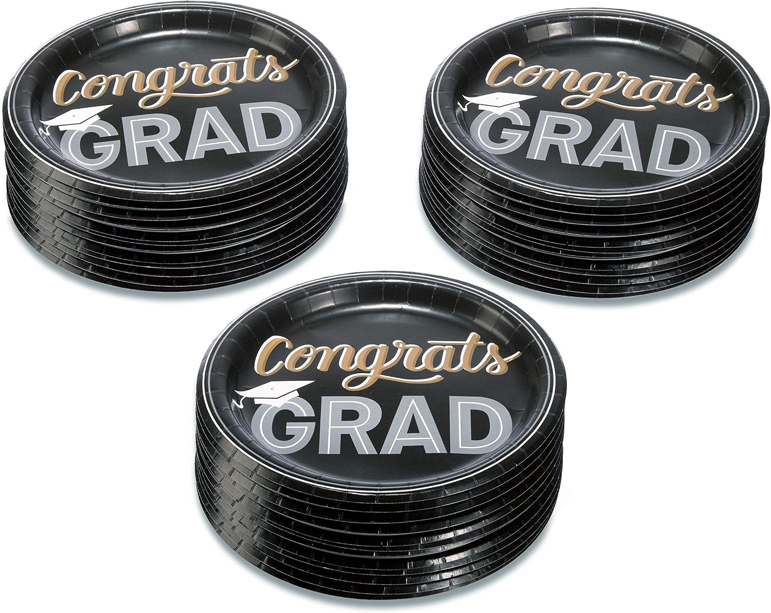 American Greetings Graduation Party Supplies, Paper Dinner Plates (36-Count)