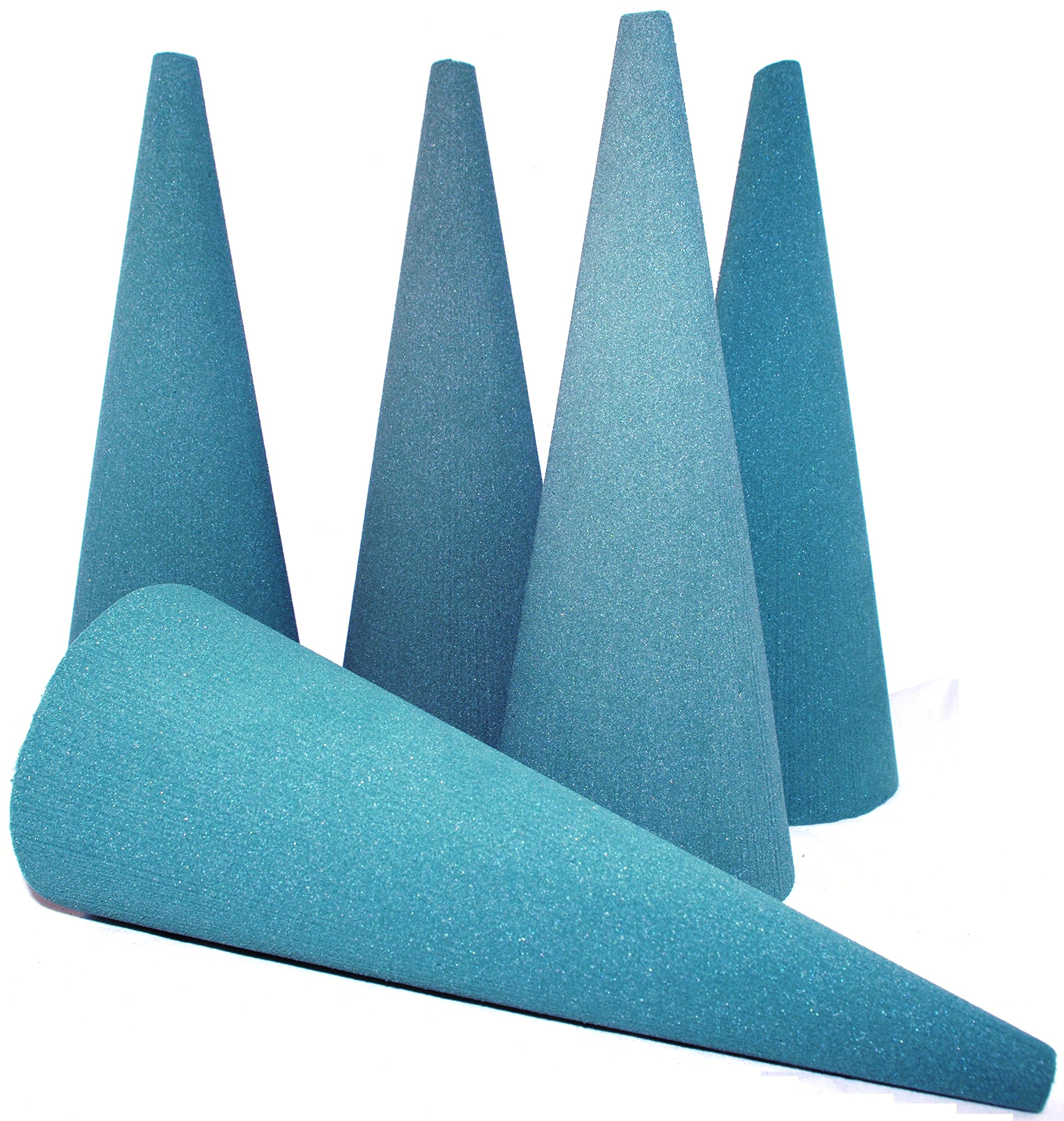 Oasis Blue Cones Ideal Floral Foam 24Cm Pack Of 5