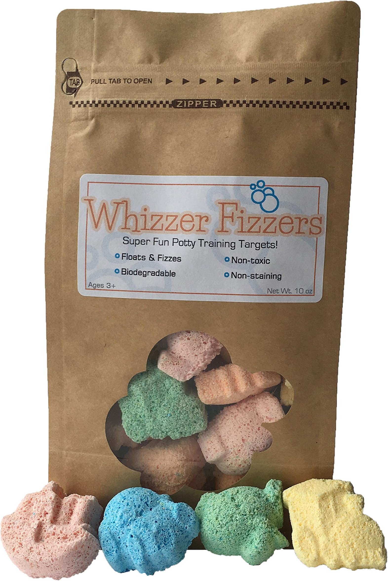 Whizzer Fizzers Potty Training Targets (Transportation)