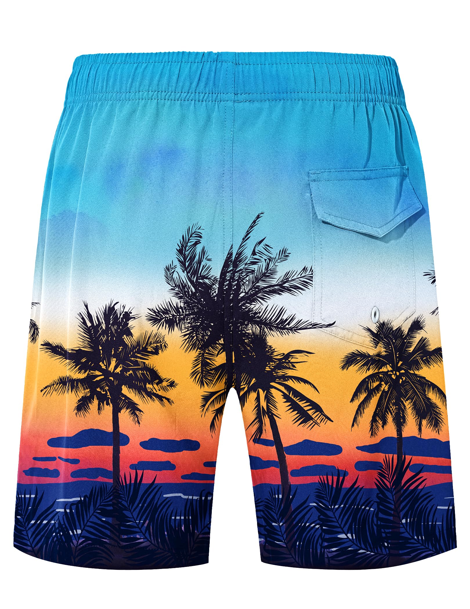 TARAINYA Bañador Hombre Cremallera 2‑en‑1 Compresión Verano M-4XL | Cordón de Cintura Regulable, 4 Bolsillos Prácticos, Regular‑fit, para Playa, Natación y Vacaciones
